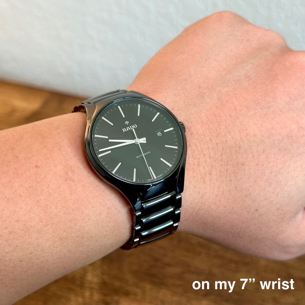 Rado True Automatic in black ceramic - Picture 10 of 13